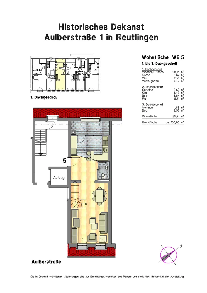3 Zimmer Wohnung mit 86 m² in Reutlingen – Bild 10