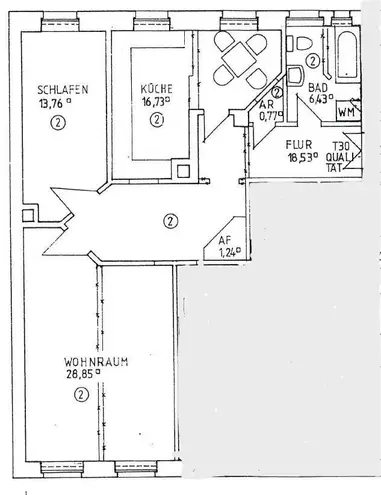2 Zimmer Wohnung mit 85 m² in Leipzig – Bild 8