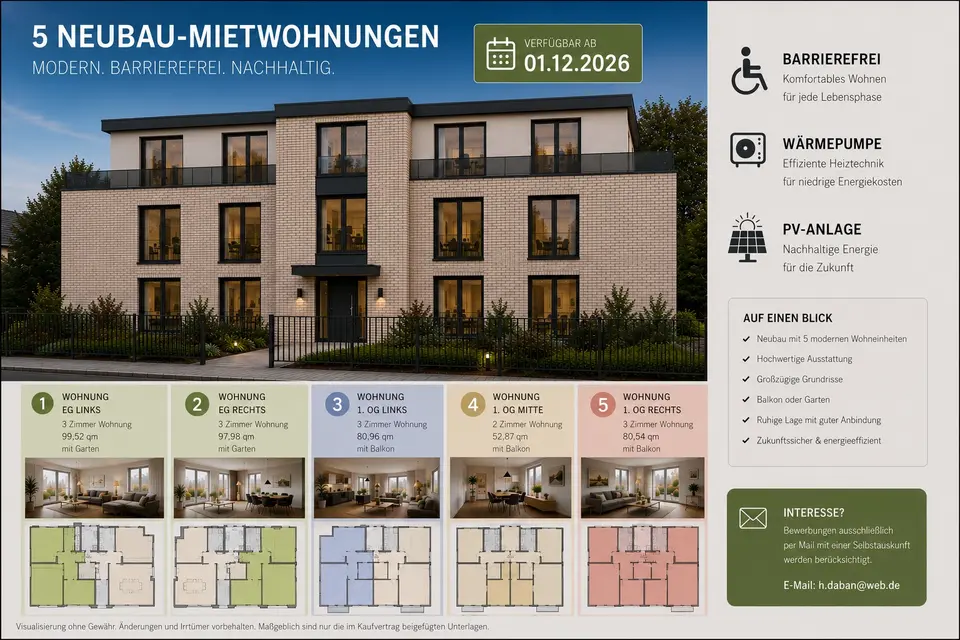3 Zimmer Wohnung mit 98 m² in Peine – Bild 1