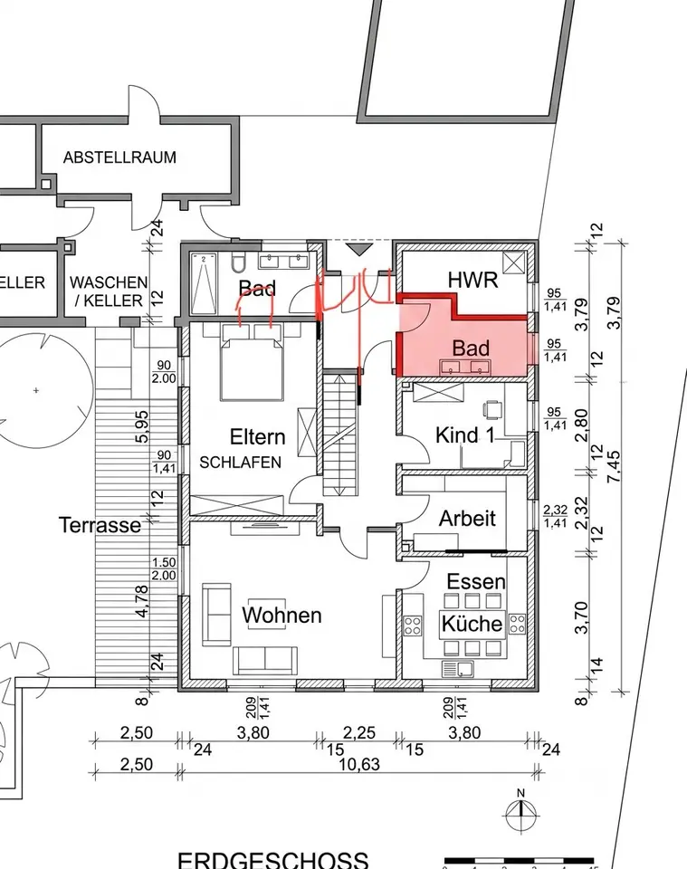 3 Zimmer Wohnung mit 98 m² in Peine – Bild 5