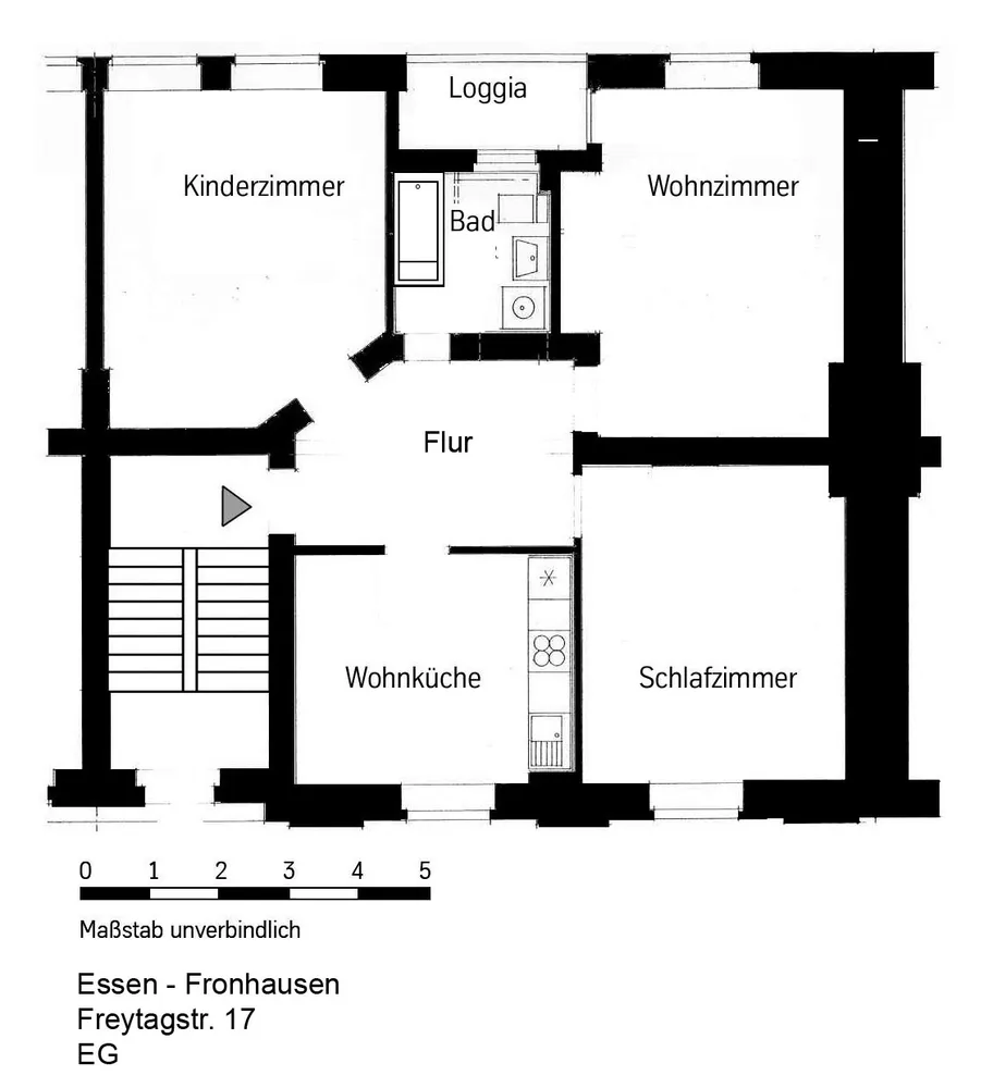 3 Zimmer Wohnung mit 83 m² in Essen – Bild 6