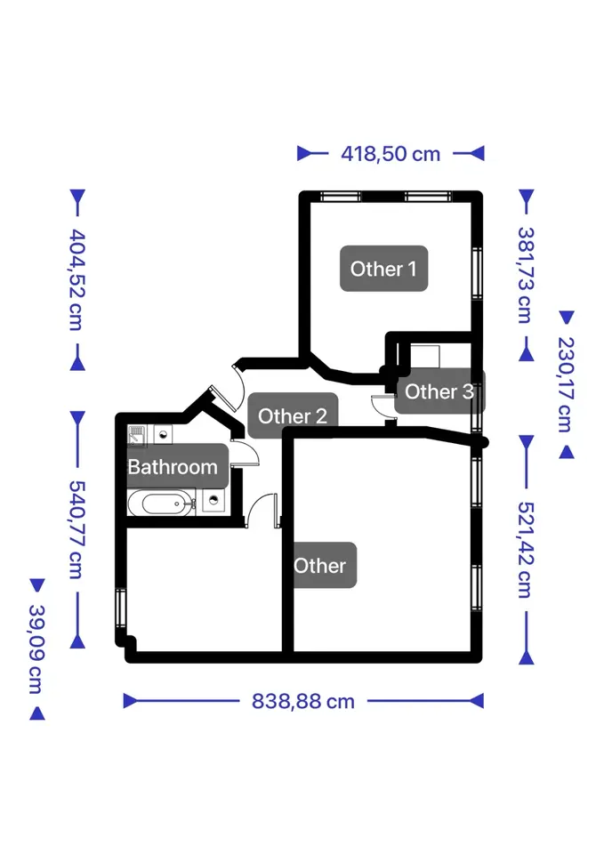 3 Zimmer Wohnung mit 73 m² in Stendal – Bild 5