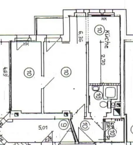 2 Zimmer Wohnung mit 42 m² in Erfurt – Bild 8