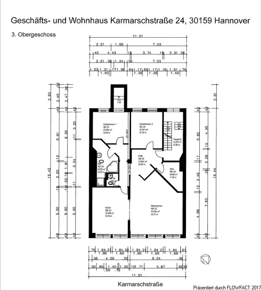 3 Zimmer Wohnung mit 140 m² in Hannover – Bild 7
