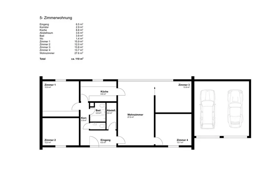 4 Zimmer Wohnung mit 105 m² in Lörrach – Bild 10