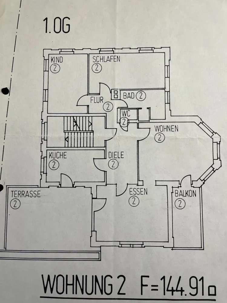 4 Zimmer Wohnung mit 139 m² in Darmstadt – Bild 2