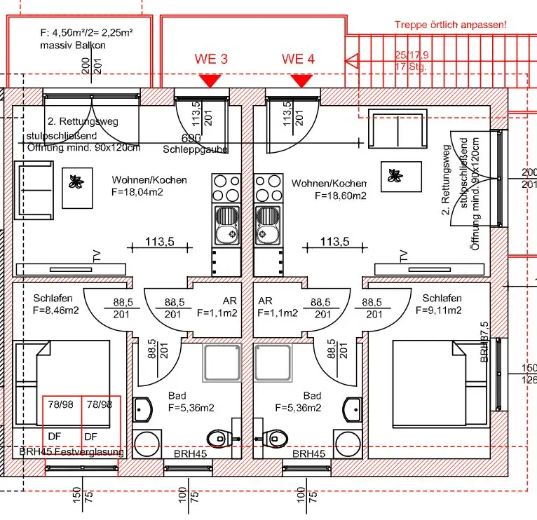 2 Zimmer Wohnung mit 45 m² in Oranienburg – Bild 5