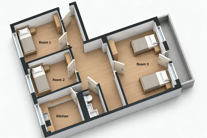 WG-Zimmer mit 28 m² in Leipzig – Bild 10