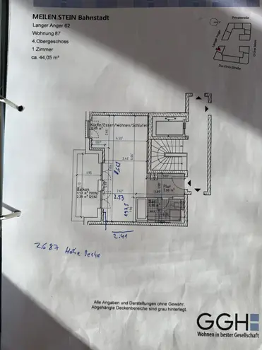 1 Zimmer Wohnung mit 44 m² in Heidelberg – Bild 10