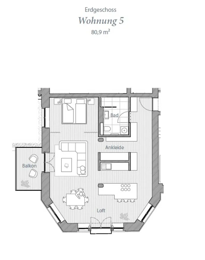 1 Zimmer Wohnung mit 82 m² in Dresden – Bild 8