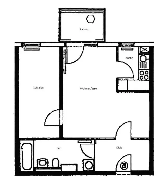 2 Zimmer Wohnung mit 50 m² in Erding – Bild 5