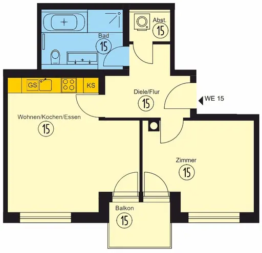 2 Zimmer Wohnung mit 56 m² in Leipzig – Bild 10