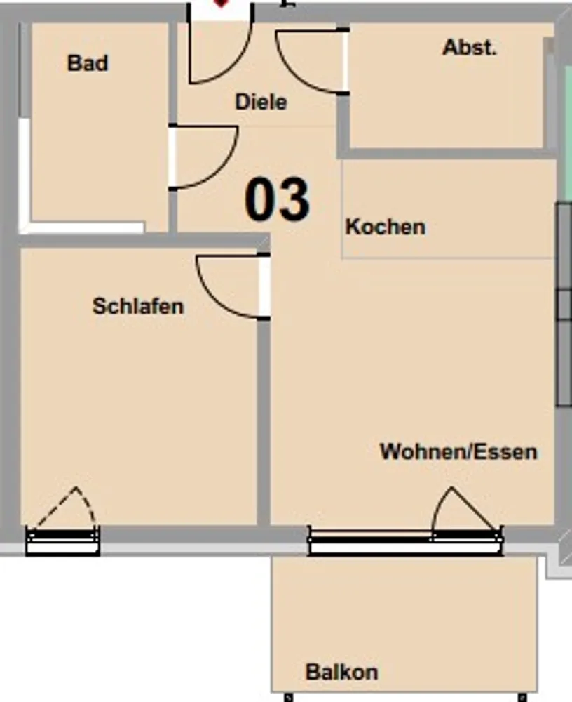 2 Zimmer Wohnung mit 73 m² in Neuwied – Bild 8