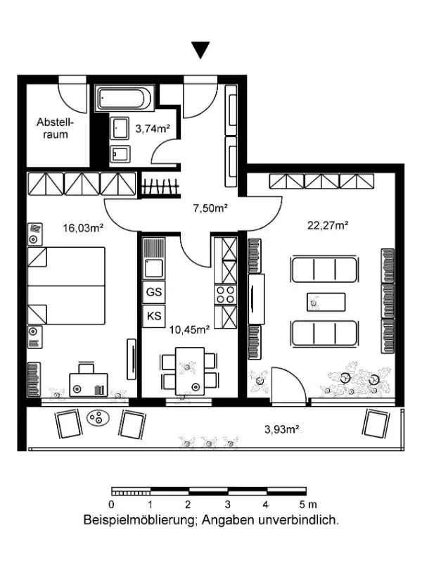 2 Zimmer Wohnung mit 64 m² in Oberursel – Bild 6