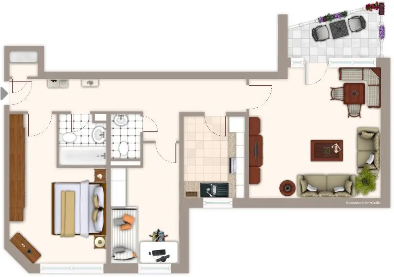3 Zimmer Wohnung mit 71 m² in Mönchengladbach – Bild 10