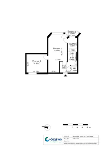 2 Zimmer Wohnung mit 55 m² in Berlin – Bild 10
