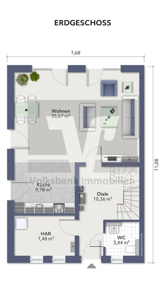 4 Zimmer Haus mit 126 m² in Celle – Bild 4