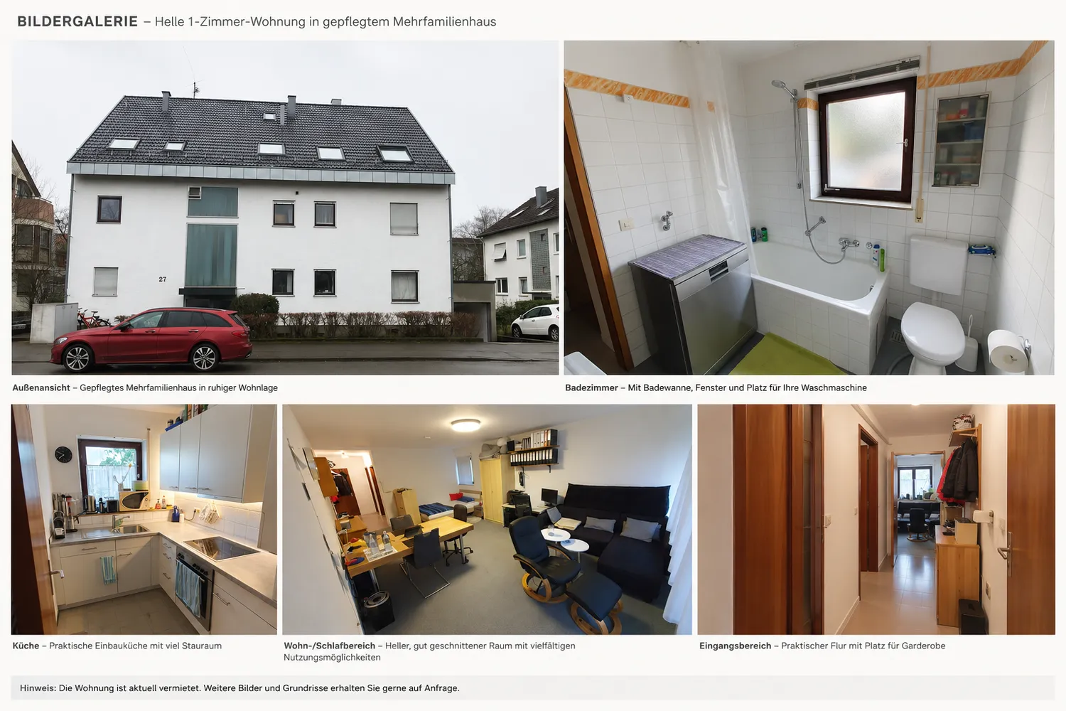 2 Zimmer Wohnung mit 45 m² in Stuttgart – Bild 1