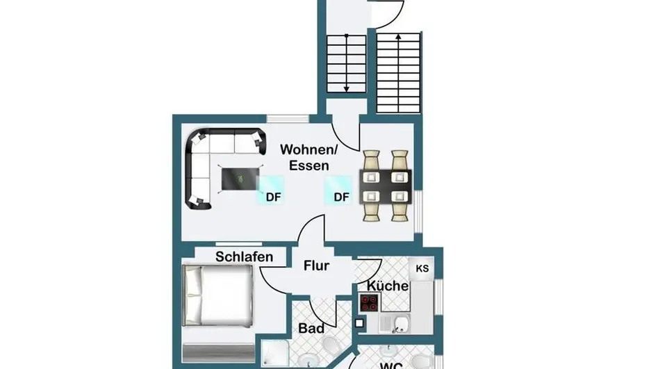 2 Zimmer Wohnung mit 60 m² in Fulda – Bild 9