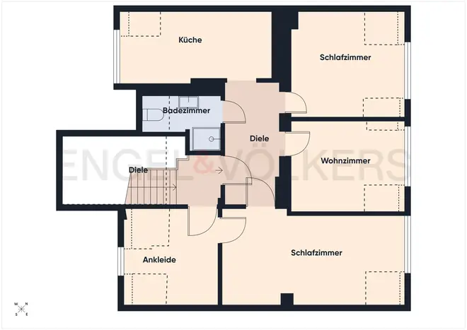 4 Zimmer Wohnung mit 65 m² in Saarbrücken – Bild 8