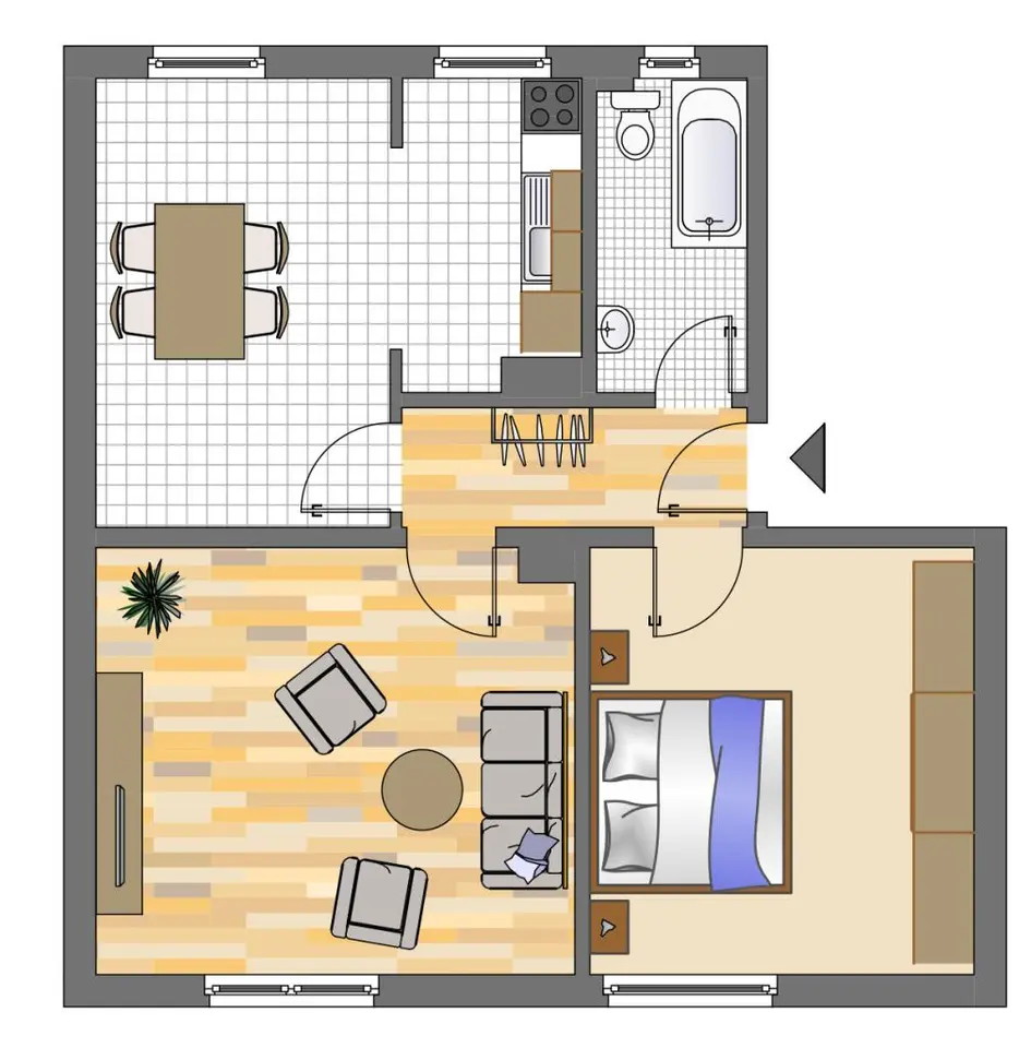 2 Zimmer Wohnung mit 64 m² in Dortmund – Bild 5