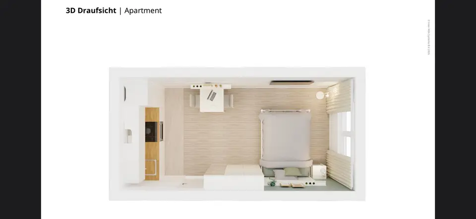 WG-Zimmer mit 31 m² in Brühl – Bild 2