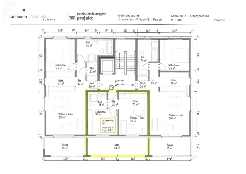 2 Zimmer Wohnung mit 45 m² in Rastatt – Bild 7