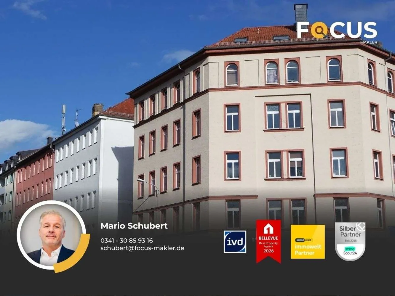 3 Zimmer Wohnung mit 60 m² in Leipzig – Bild 2
