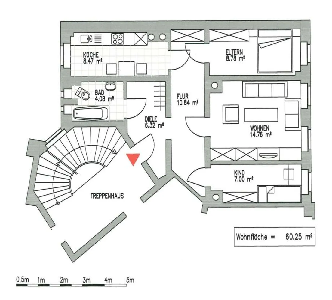 3 Zimmer Wohnung mit 60 m² in Leipzig – Bild 5