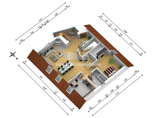 4 Zimmer Wohnung mit 123 m² in Lübeck – Bild 12