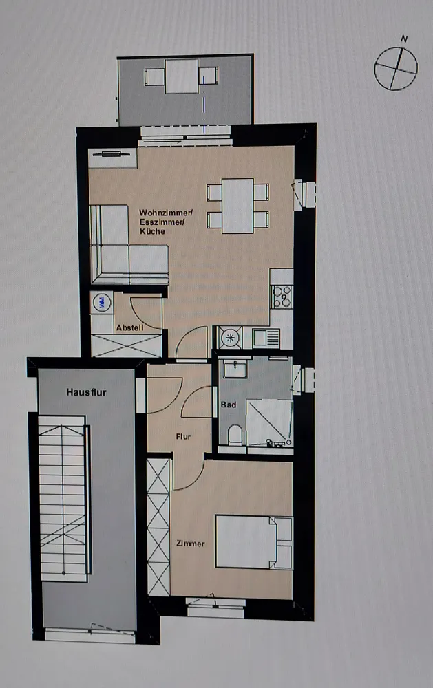 2 Zimmer Wohnung mit 50 m² in Münster – Bild 3