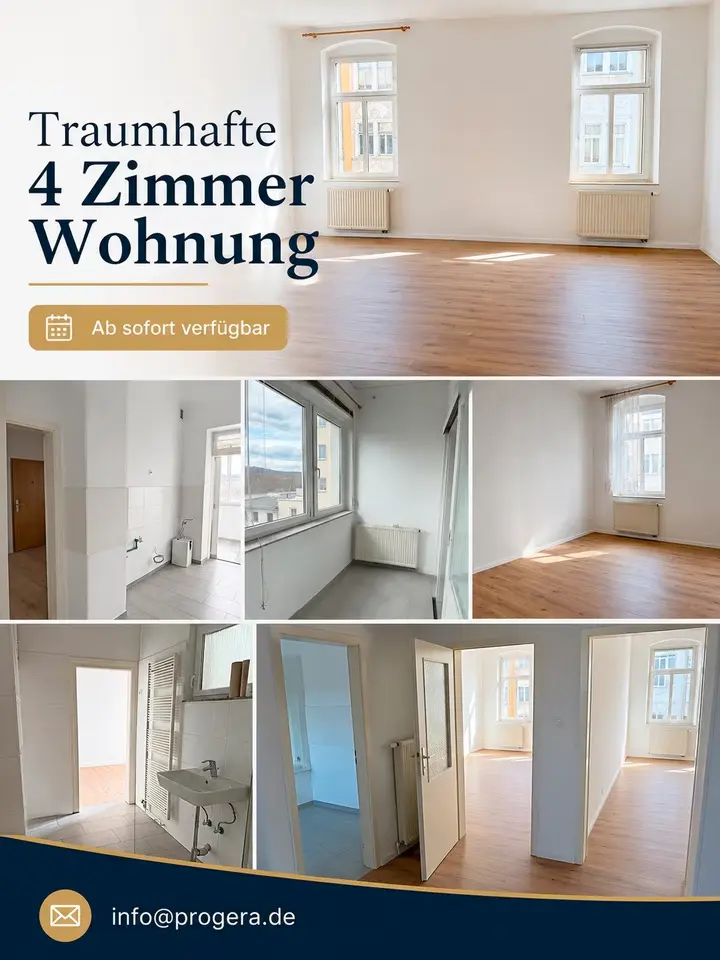 4 Zimmer Wohnung mit 97 m² in Gera – Bild 1