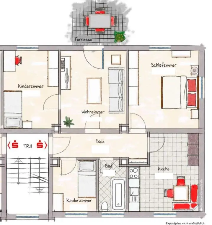 4 Zimmer Wohnung mit 109 m² in Cham – Bild 8