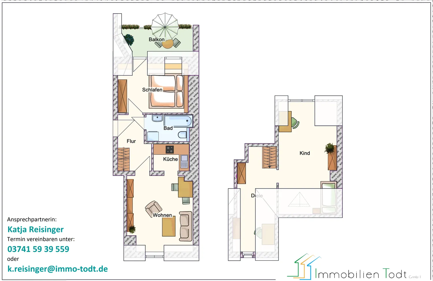 3 Zimmer Wohnung mit 76 m² in Plauen – Bild 5