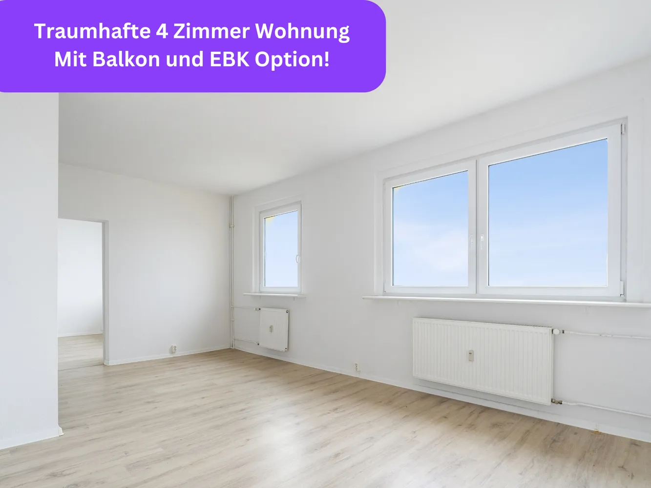 4 Zimmer Wohnung mit 74 m² in Halle (Saale) – Bild 2