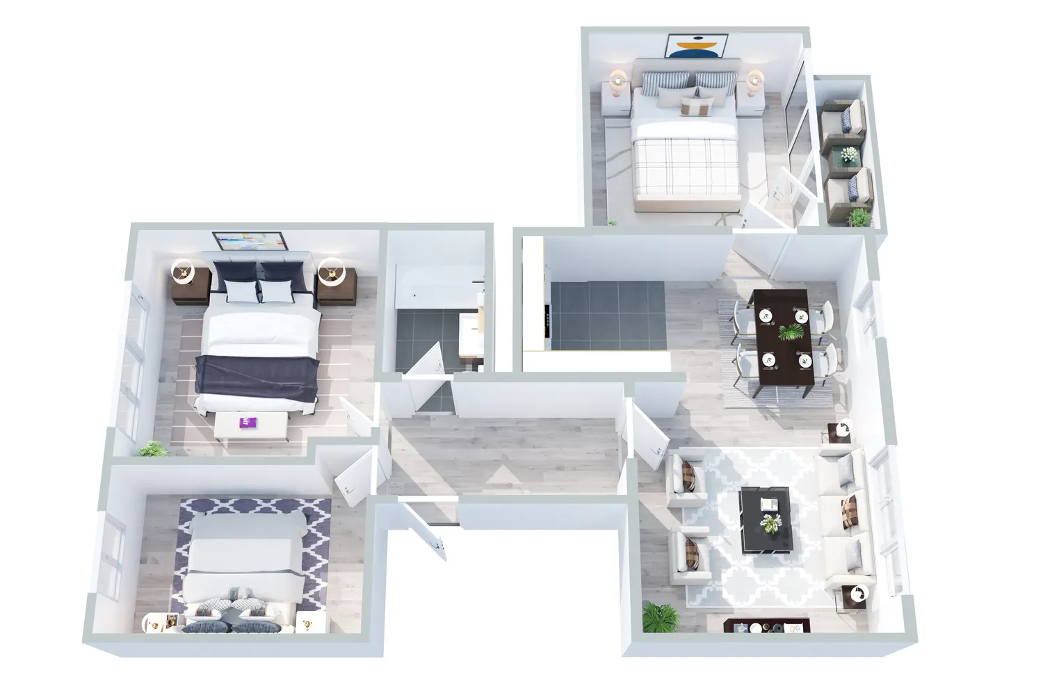 4 Zimmer Wohnung mit 74 m² in Halle (Saale) – Bild 9