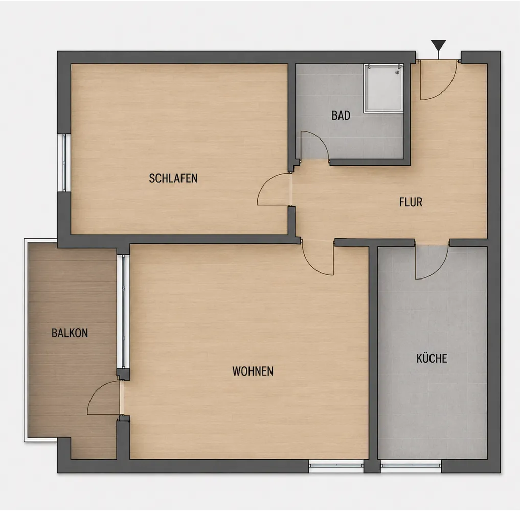 2 Zimmer Wohnung mit 64 m² in Pforzheim – Bild 12