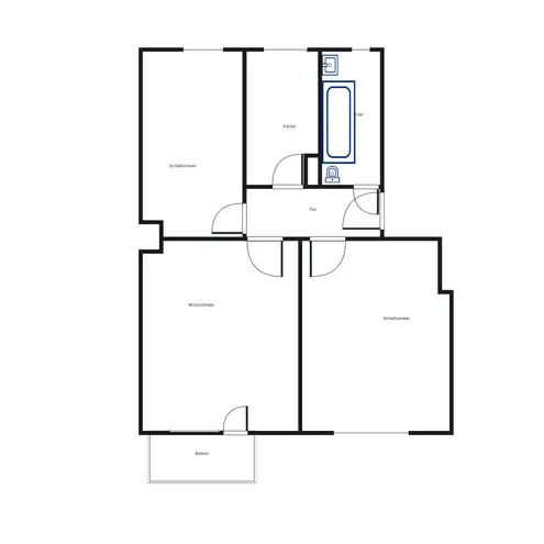 3 Zimmer Wohnung mit 55 m² in Braunschweig – Bild 7