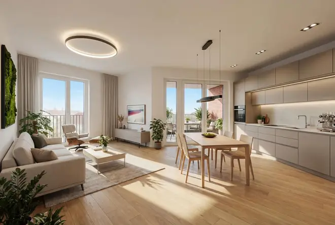 3 Zimmer Wohnung mit 86 m² in Freiburg im Breisgau – Bild 1