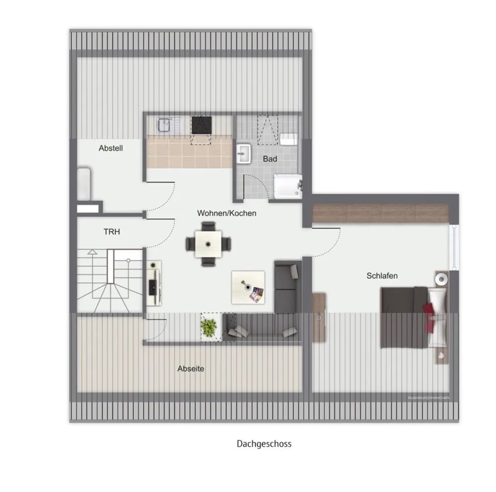 2 Zimmer Wohnung mit 40 m² in Dortmund – Bild 1