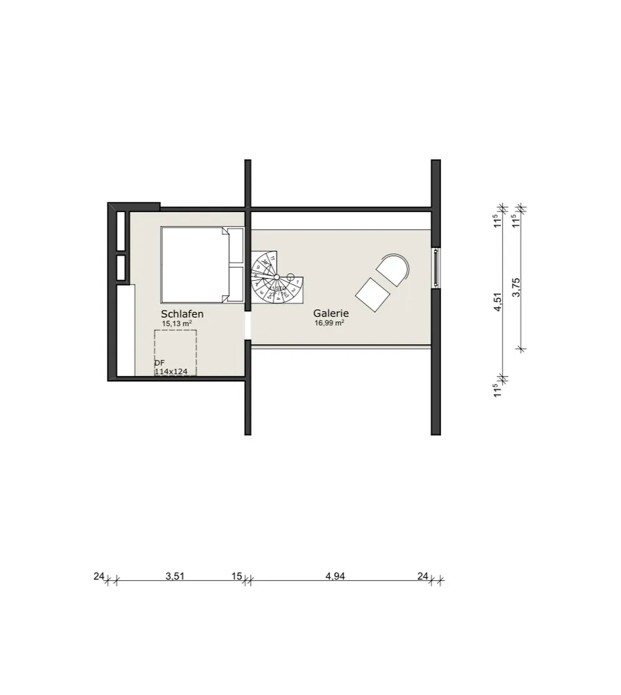 5 Zimmer Wohnung mit 102 m² in Aalen – Bild 2