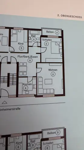 2 Zimmer Wohnung mit 68 m² in Ludwigshafen am Rhein – Bild 3