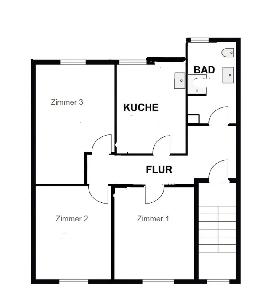 3 Zimmer Wohnung mit 62 m² in Kaiserslautern – Bild 8
