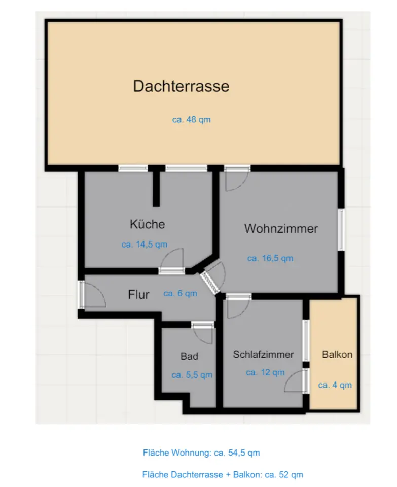 WG-Zimmer mit 55 m² in Kempten – Bild 8