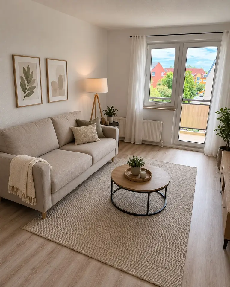 2 Zimmer Wohnung mit 56 m² in Stralsund – Bild 1