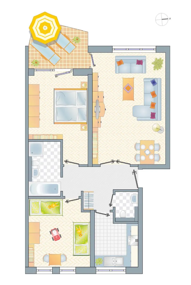 3 Zimmer Wohnung mit 74 m² in Ingolstadt – Bild 6