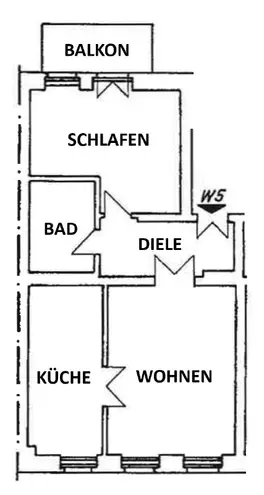 2 Zimmer Wohnung mit 62 m² in Dresden – Bild 2