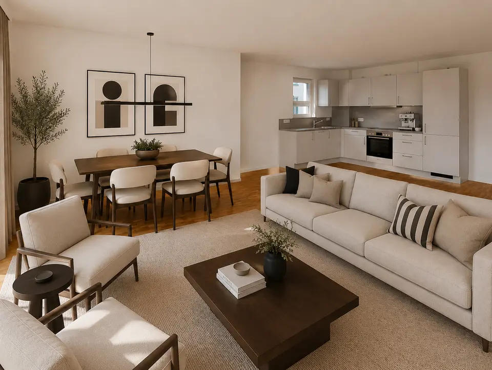 4 Zimmer Wohnung mit 106 m² in Rheinfelden – Bild 1