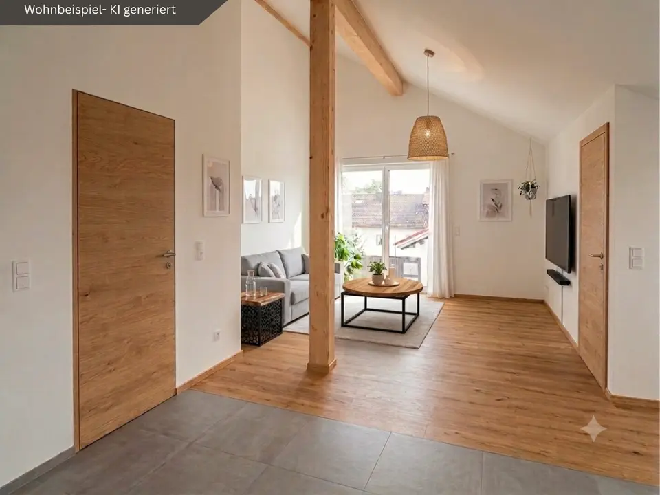 2 Zimmer Wohnung mit 80 m² in Rosenheim – Bild 1