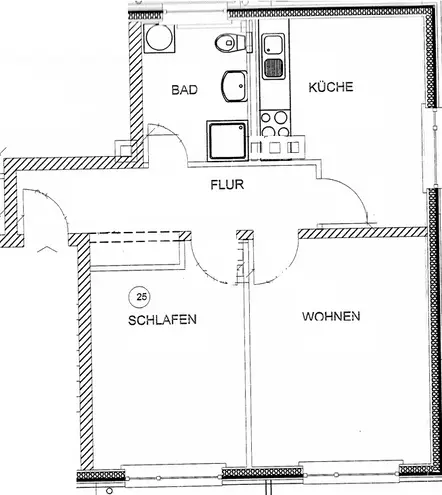 2 Zimmer Wohnung mit 52 m² in Ingolstadt – Bild 9